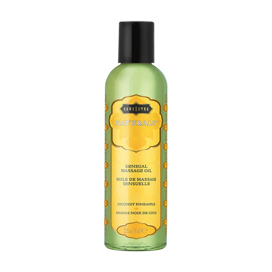 NATURALS MASSAGE OIL COCONUT PINEAPPLE (2OZ)