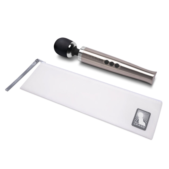 TESTER - Die Cast Rechargeable Vibrating Massager - Silver