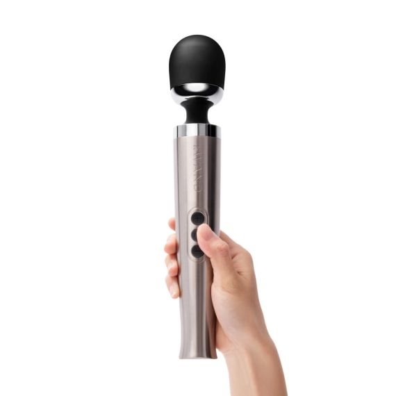 TESTER - Die Cast Rechargeable Vibrating Massager - Silver