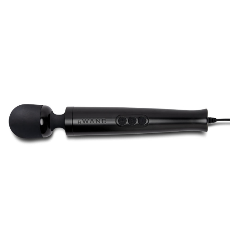 TESTER - Die Cast Plug-In Vibrating Massager - Black