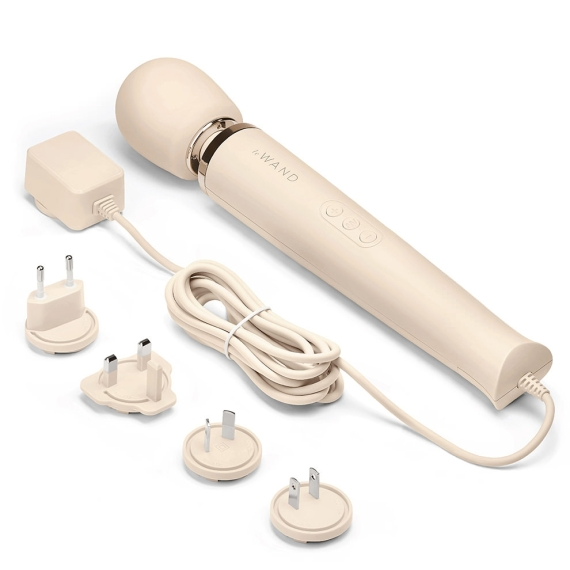 TESTER - Plug-In Vibrating Massager - Cream