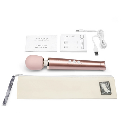 Petite Rechargeable Massager - Rose Gold