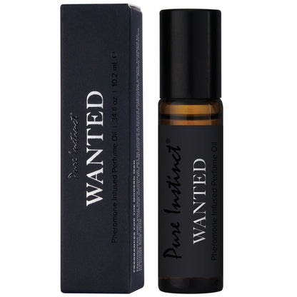 Wanted -10.2ml Pure Instinct Men's Collection Pheromone Perfume Oil