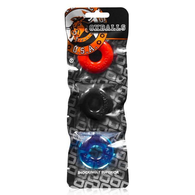 RINGER, 3-PACK OF DO-NUT-1 - MULTI