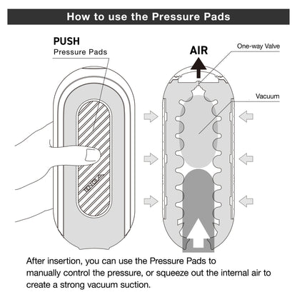 FLIP ZERO GRAVITY EV (ELECTRONIC VIBRATION) BLACK