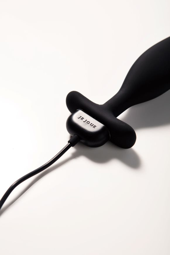 Vibrating Butt Plug Black - Sexy Living