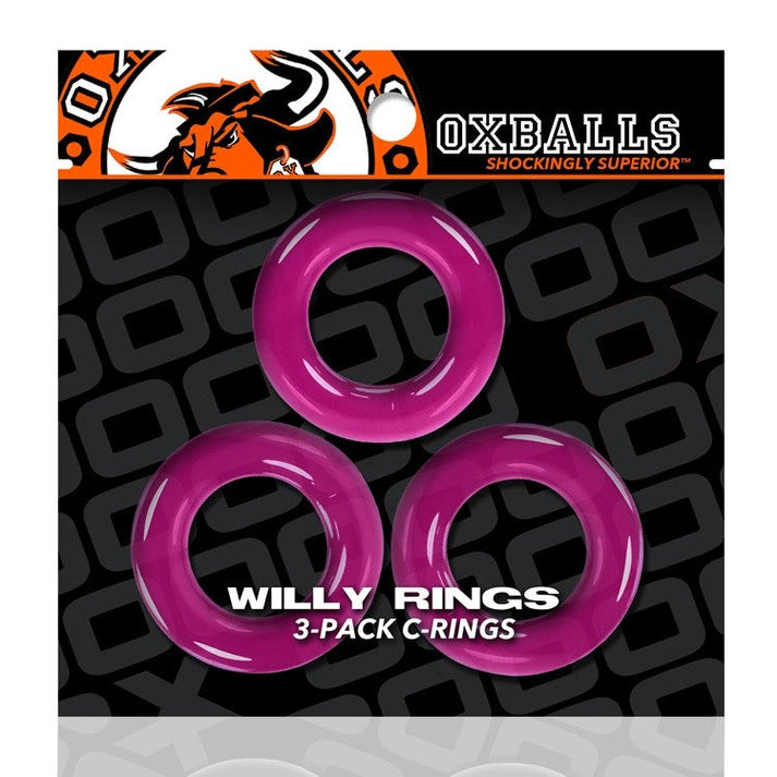 WILLY RINGS, 3-pack cockrings - Sexy Living