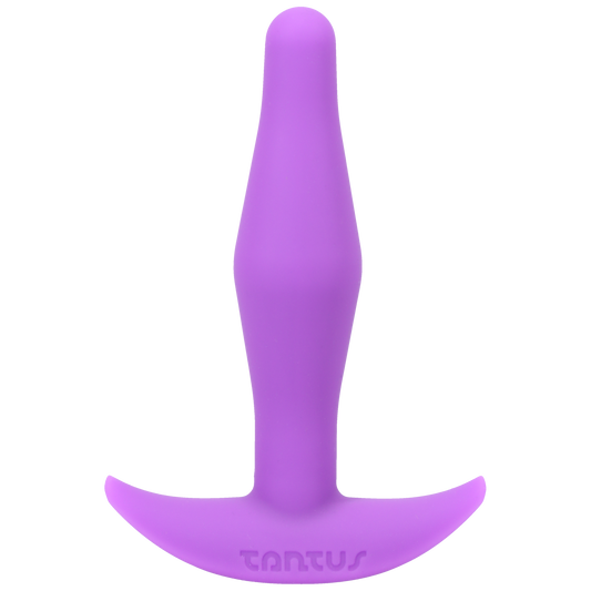 Tantus Silicone Little Flirt Butt Plug Purple Haze - Sexy Living