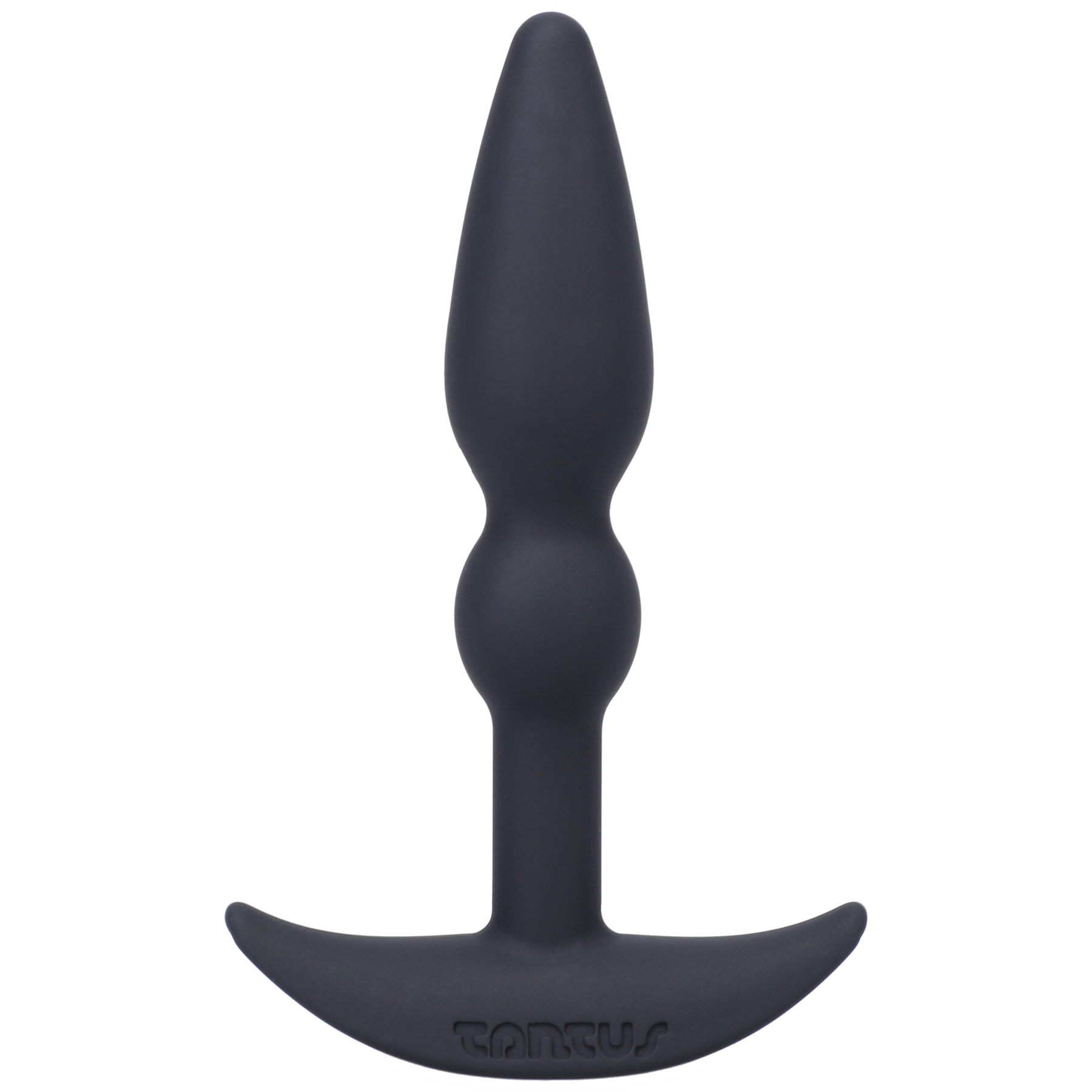 Tantus Silicone Perfect Butt Plug Black - Sexy Living