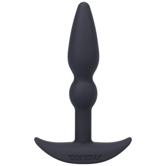 Tantus Silicone Perfect Butt Plug Black - Sexy Living