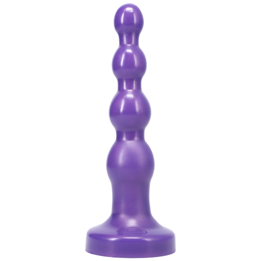 Tantus Silicone Large Ripple Butt Plug Midnight Purple - Sexy Living