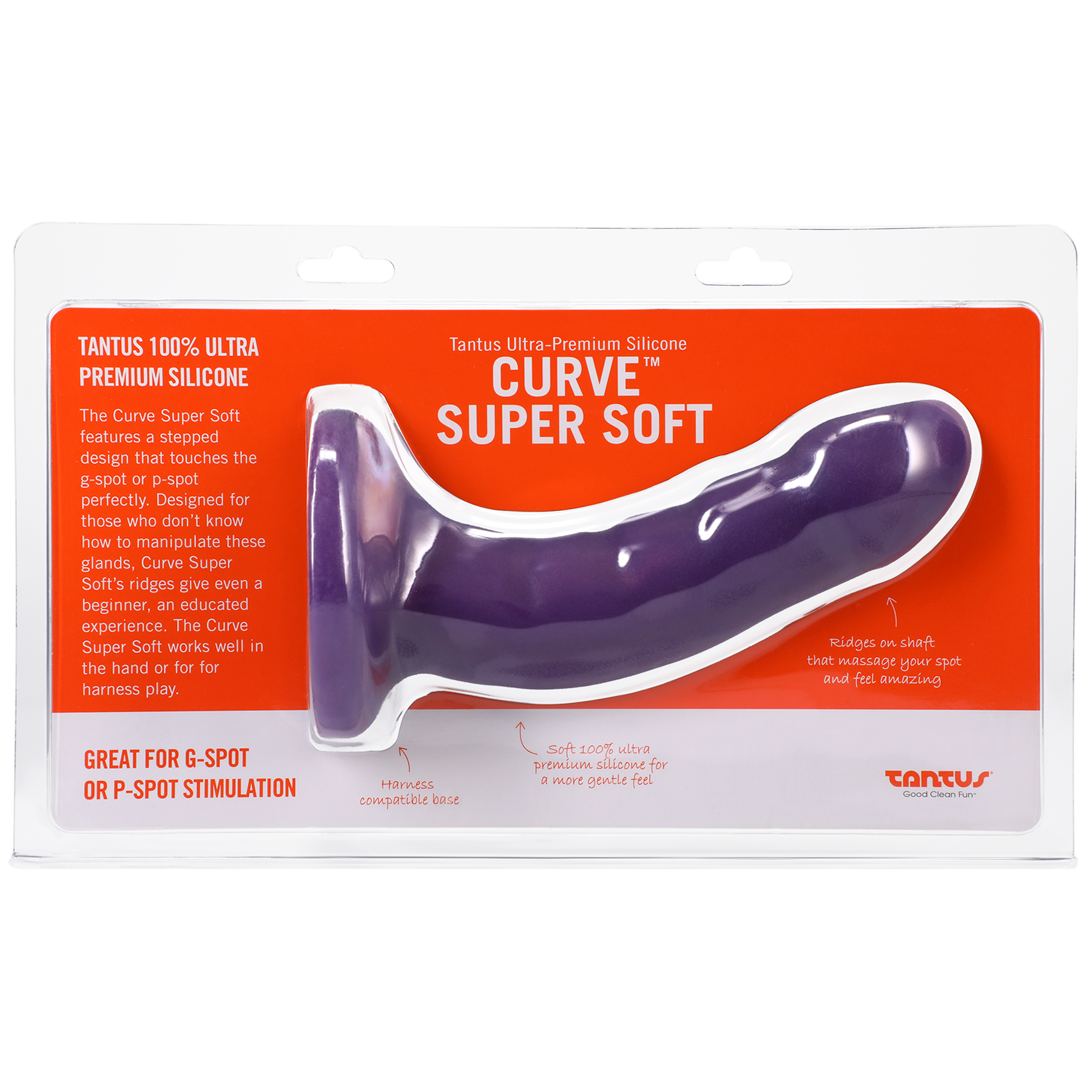 Silicone Curve Dildo Amethyst - Sexy Living