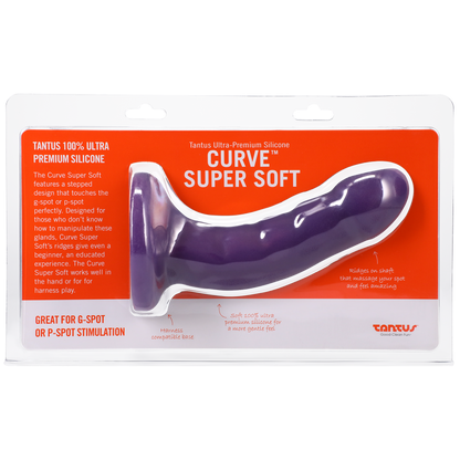 Silicone Curve Dildo Amethyst - Sexy Living