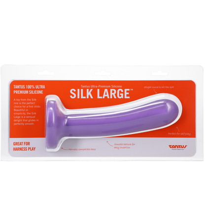 Silicone Silk Large Silicone Dildo - Sexy Living