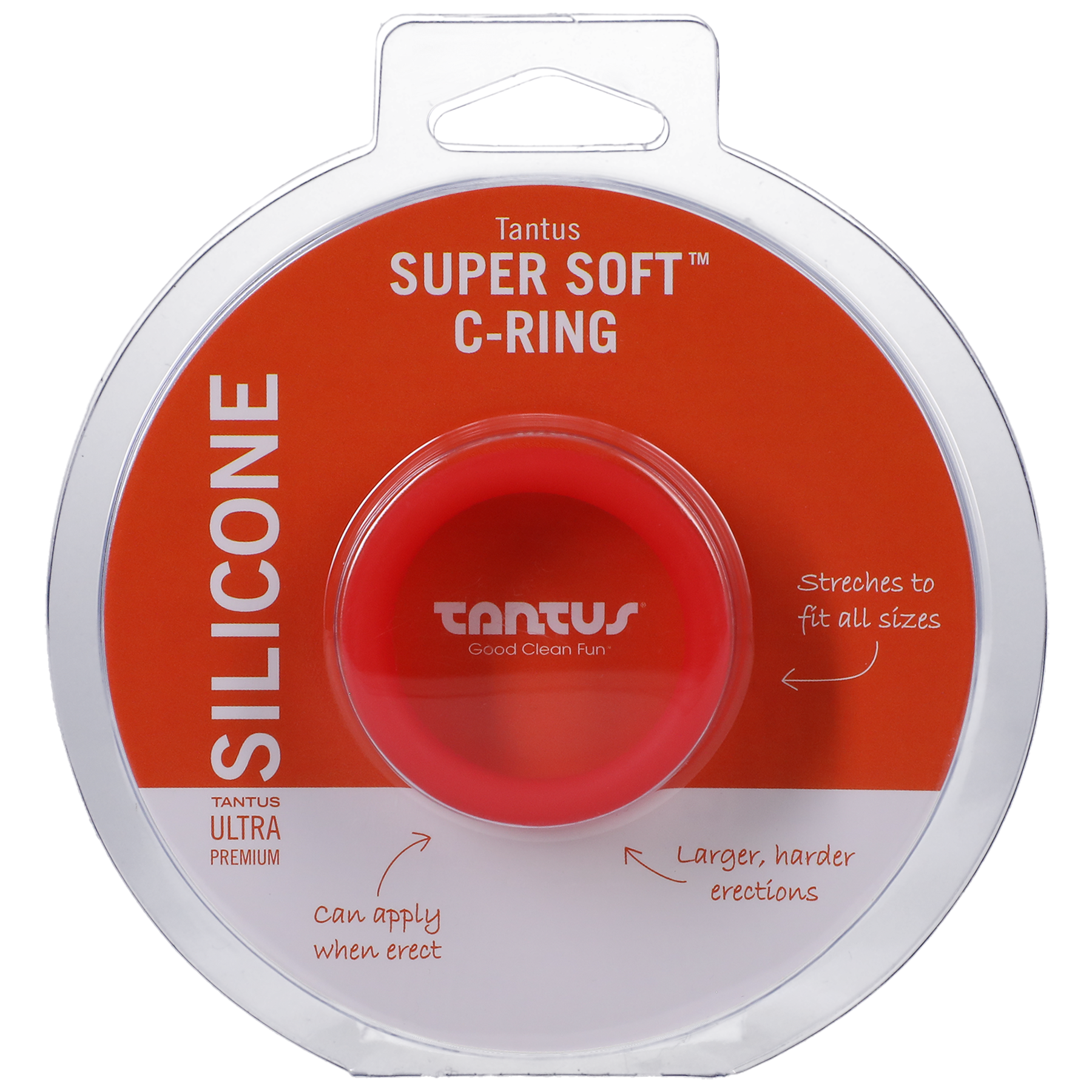 Super Soft Cock Ring Red - Sexy Living