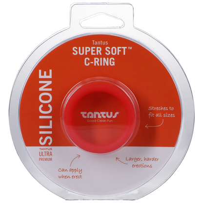 Super Soft Cock Ring Red - Sexy Living