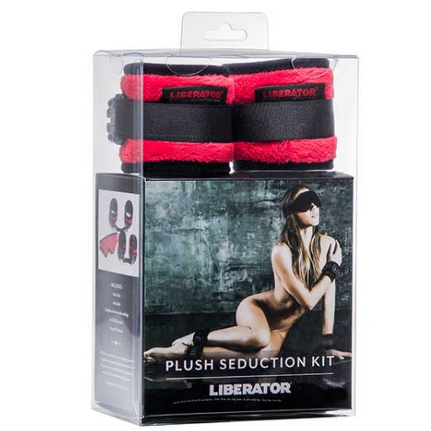 Black Label Seduction Cuff Kit Black Microfiber - Sexy Living