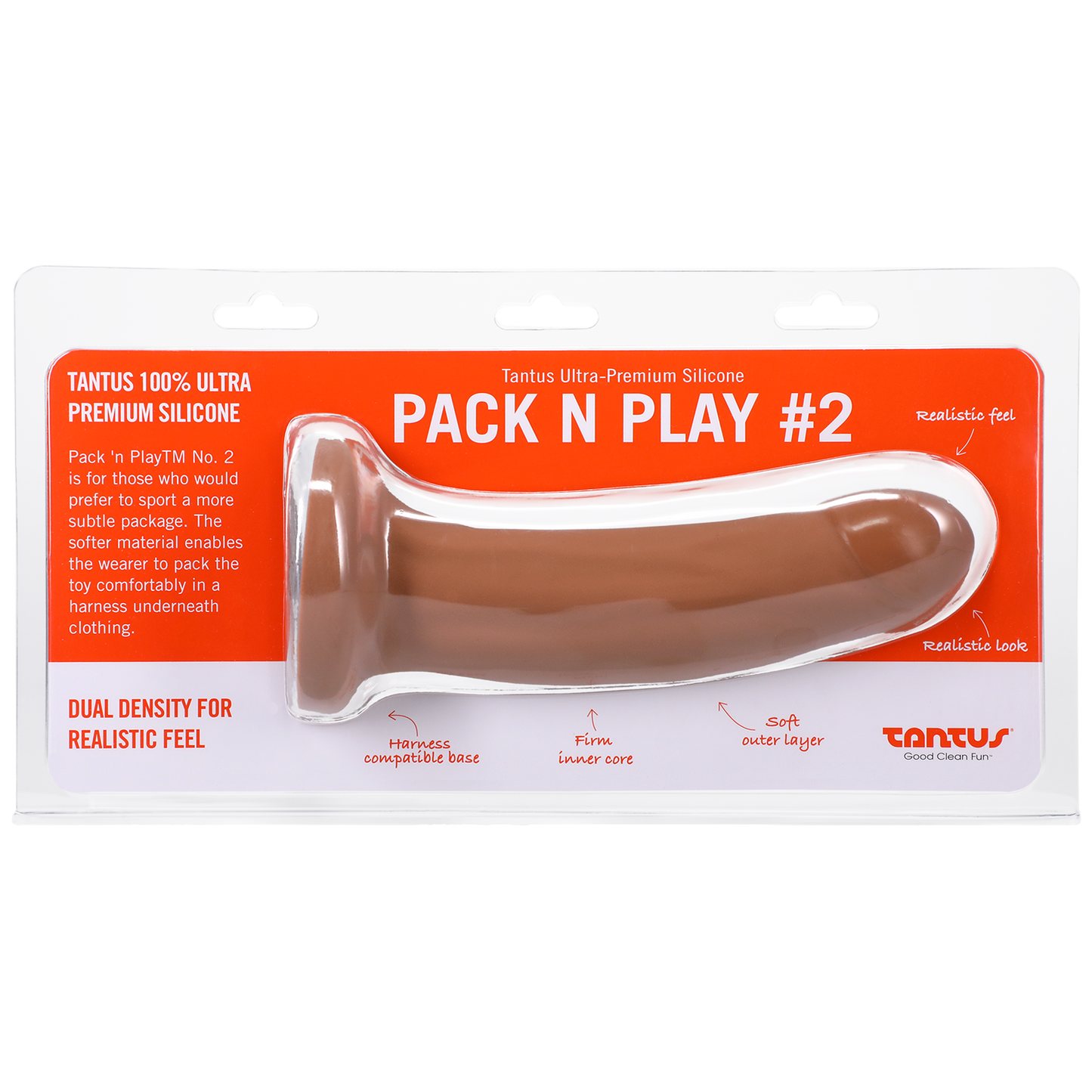 Silicone Pack'n Play No.2 Dildo - Sexy Living