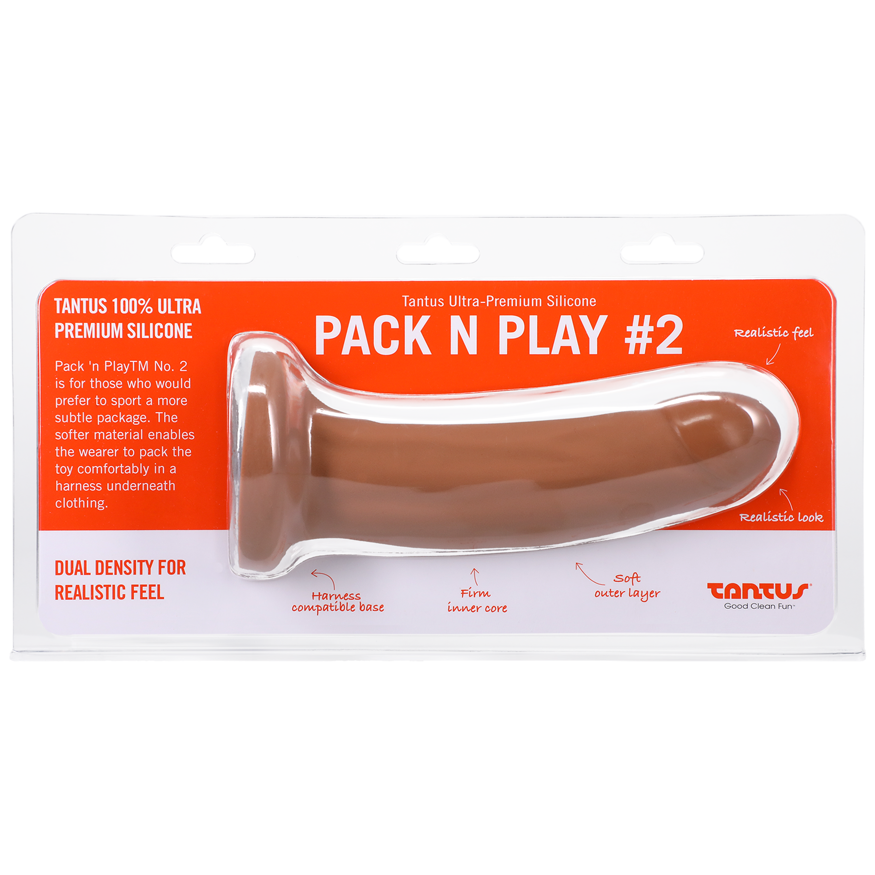 Silicone Pack'n Play No.2 Dildo - Sexy Living