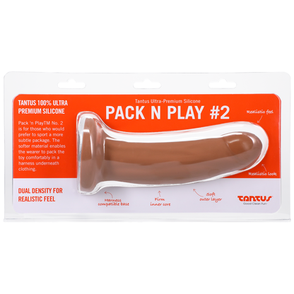 Silicone Pack'n Play No.2 Dildo - Sexy Living