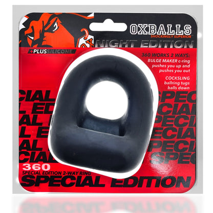 Oxballs 360, dual use cockring - PLUS+SILICONE special edition - NIGHT - Sexy Living