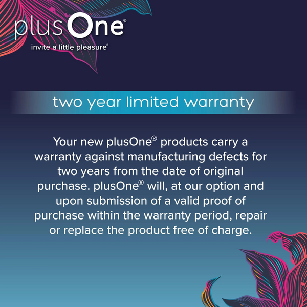 plusOne Luxe Dual Massager 10 Settings & Dual Motors | Sexy Living plusOne Luxe Dual Massager 10 Settings & Dual Motors | Sexy Living