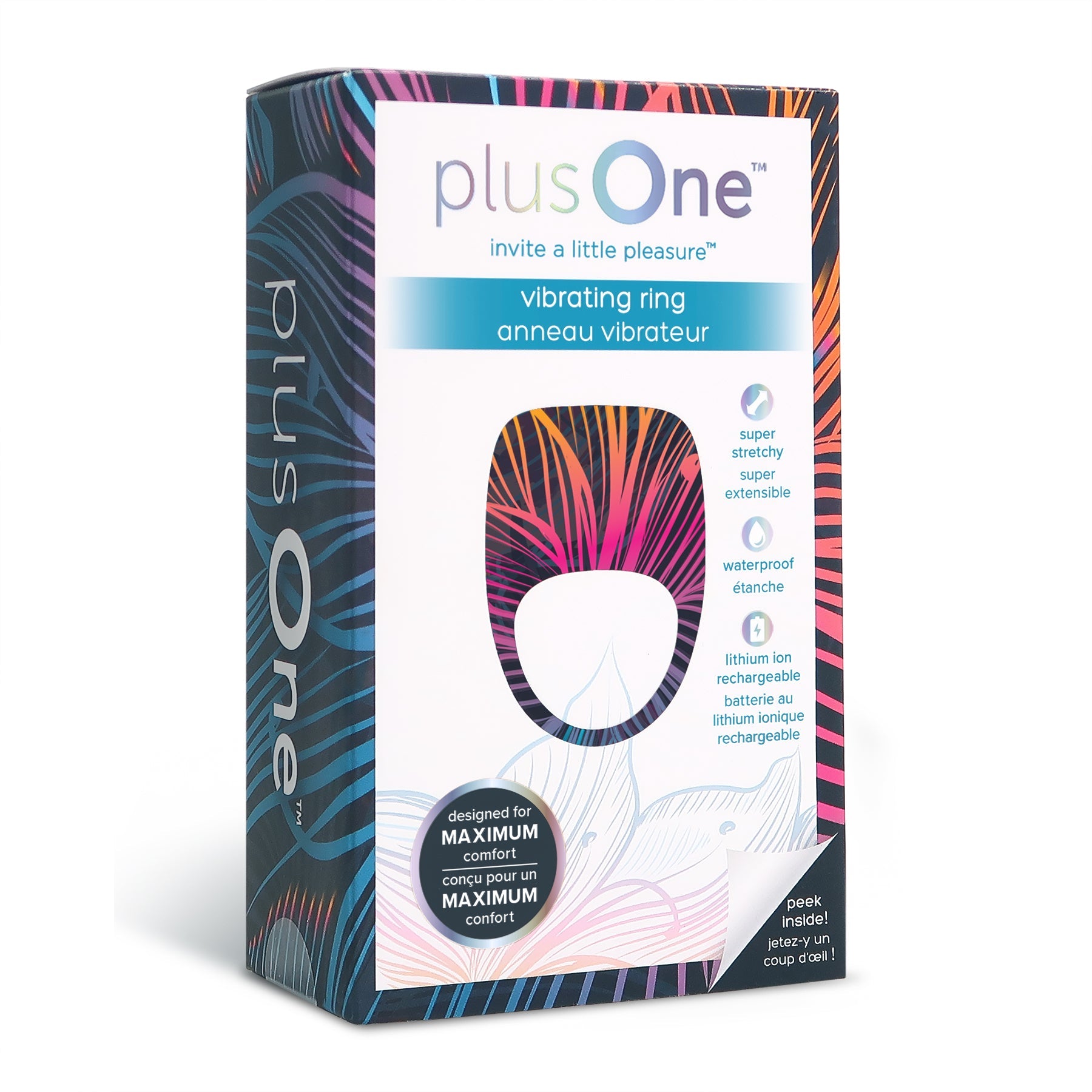 PLUSONE Waterproof and Rechargeable Vibrating Ring | Sexy Living PLUSONE Waterproof and Rechargeable Vibrating Ring | Sexy Living