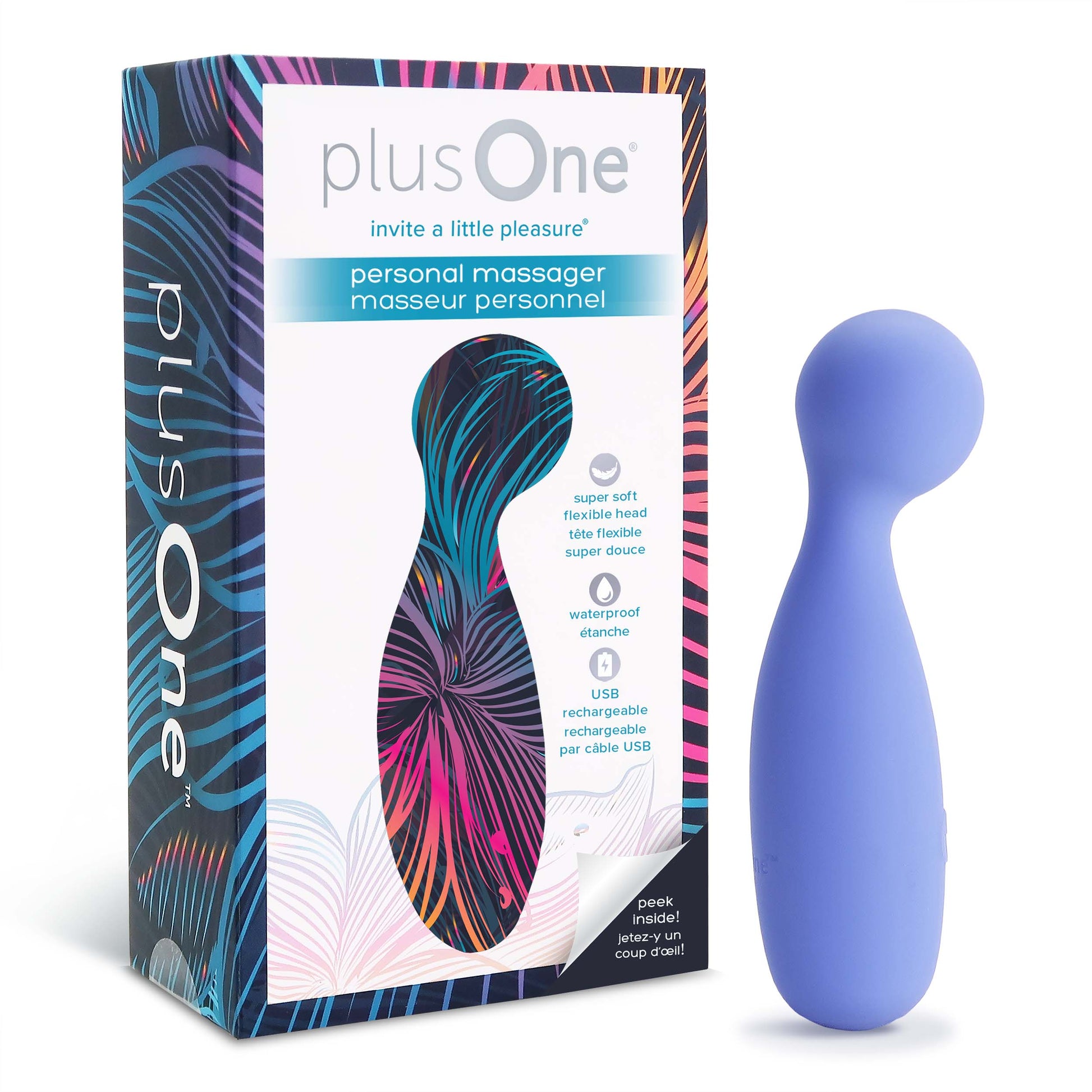 PLUSONE Dual Vibrating Personal Massager for Ultimate Pleasure PLUSONE Dual Vibrating Personal Massager for Ultimate Pleasure