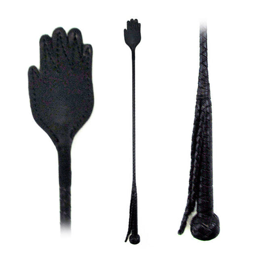 Riding Crop Hand Slap Leather 26in - Sexy Living