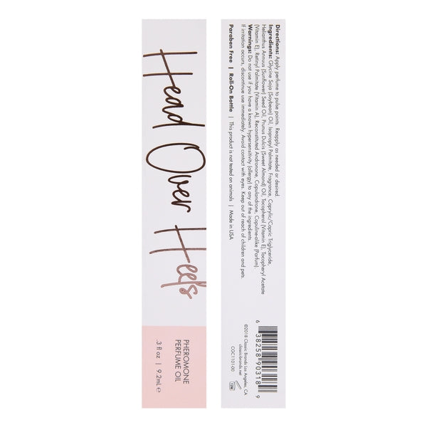 HEAD OVER HEELS Perfume Oil with Pheromones - Fruity - Floral 0.3oz | 9.2mL - Sexy Living