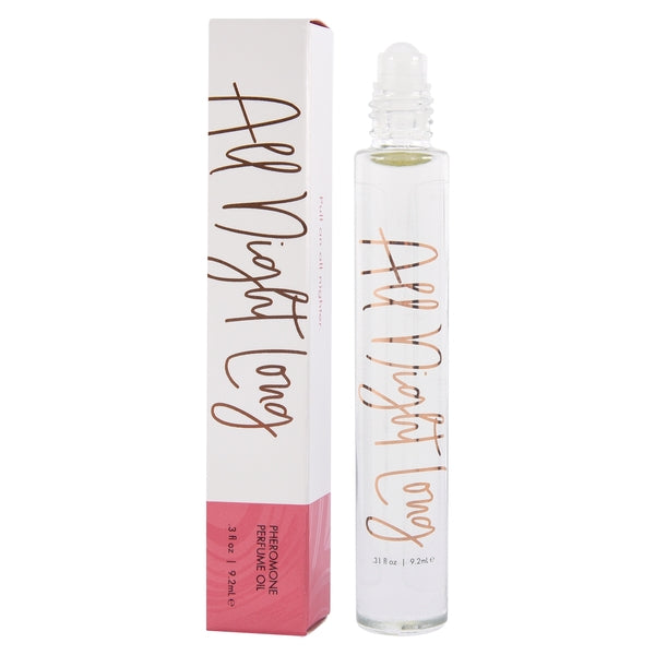 ALL NIGHT LONG Perfume Oil with Pheromones - Soft - Oriental 0.3oz | 9.2mL - Sexy Living