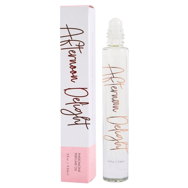 AFTERNOON DELIGHT Perfume Oil with Pheromones - Tropical - Floral 0.3oz | 9.2mL - Sexy Living