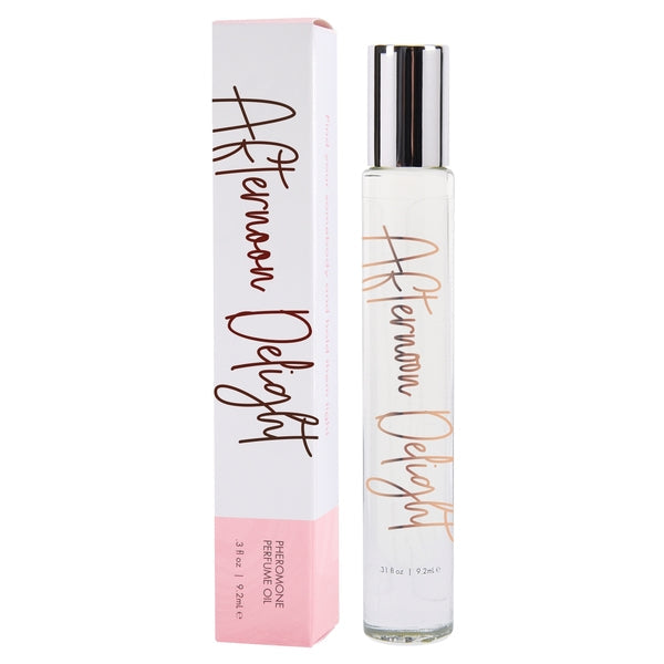 AFTERNOON DELIGHT Perfume Oil with Pheromones - Tropical - Floral 0.3oz | 9.2mL - Sexy Living