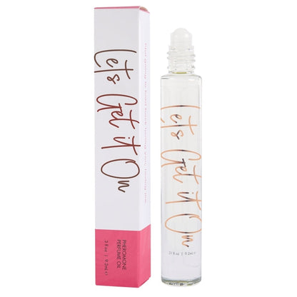 LET'S GET IT ON Perfume Oil with Pheromones - Fruity - Floral 0.3oz | 9.2mL - Sexy Living