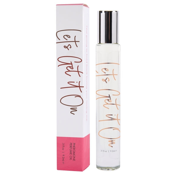 LET'S GET IT ON Perfume Oil with Pheromones - Fruity - Floral 0.3oz | 9.2mL - Sexy Living