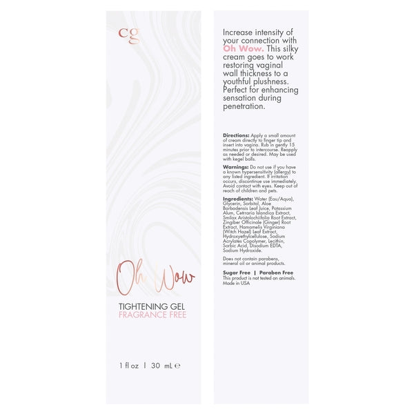 OH Wow Tightening Gel 1oz | 30mL - Sexy Living