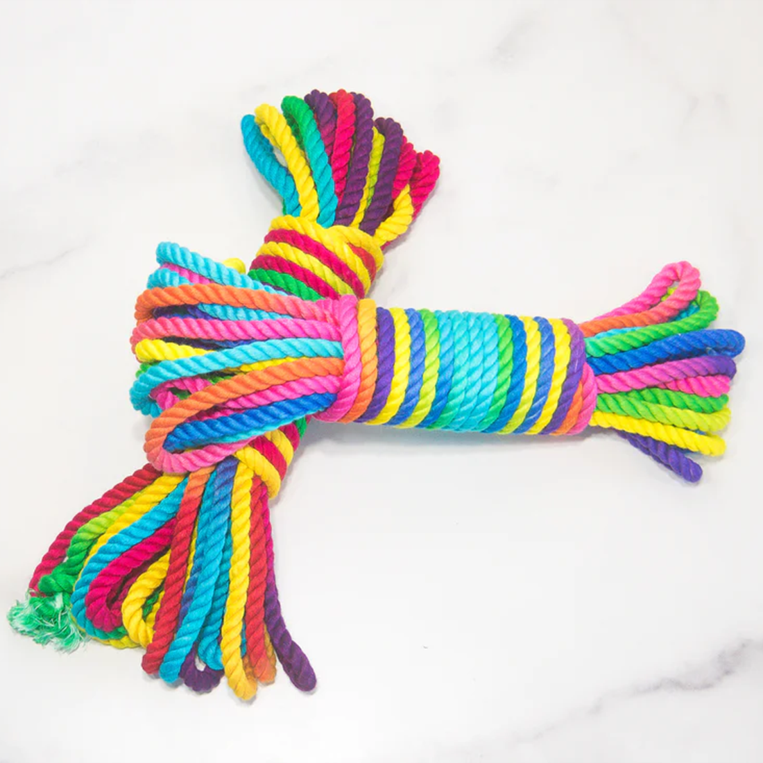 Funfetti Rainbow Bondage Rope - Sexy Living