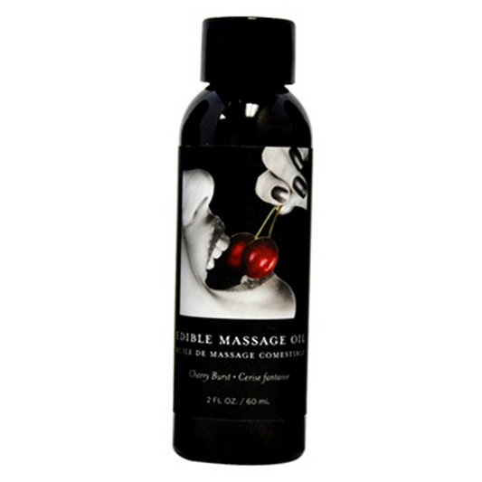 Edible Massage Oil Cherry 2 fl oz / 60 ml - Sexy Living