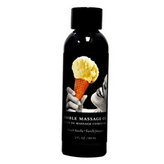 Edible Massage Oil Vanilla 2 fl oz / 60 ml - Sexy Living