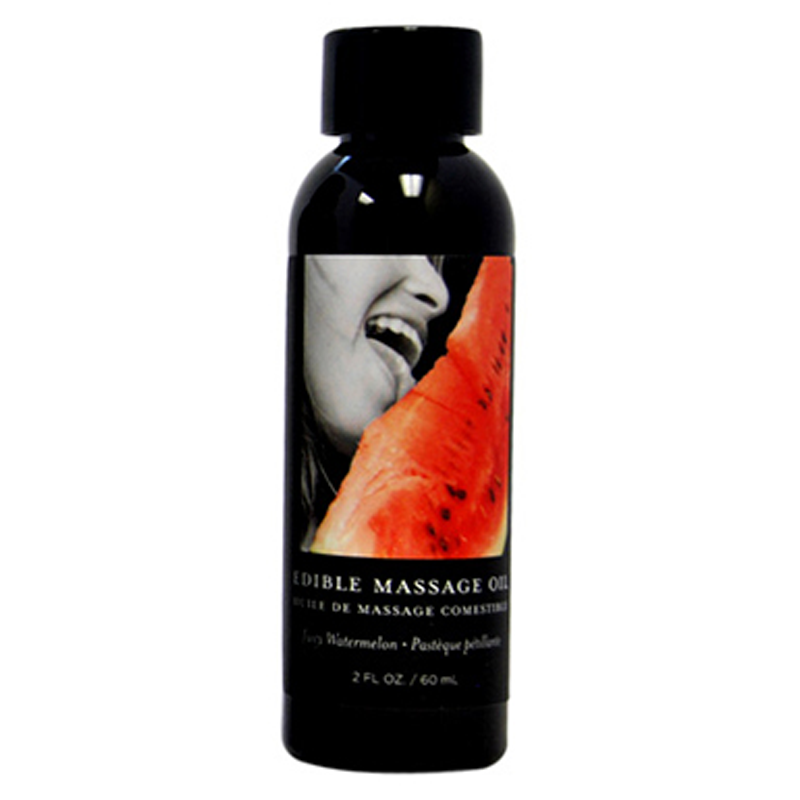 Edible Massage Oil Watermelon 2 fl oz / 60 ml - Sexy Living