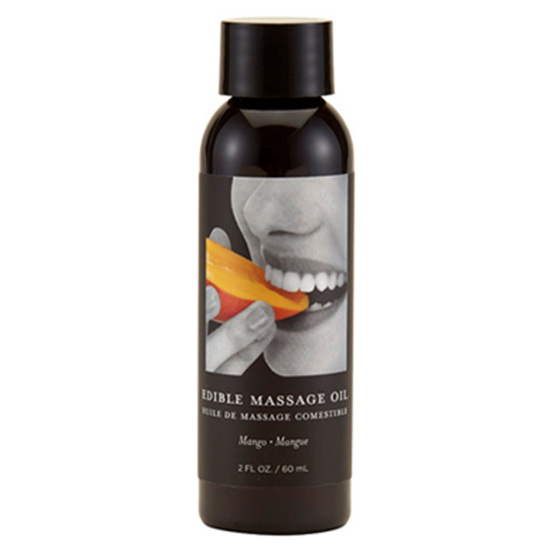 Edible Massage Oil Mango 2 fl oz / 60 ml - Sexy Living