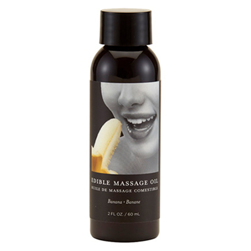 Edible Massage Oil Banana 2 fl oz / 60 ml - Sexy Living