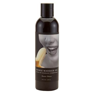 Edible Massage Oil Banana 8 fl oz / 237 ml - Sexy Living