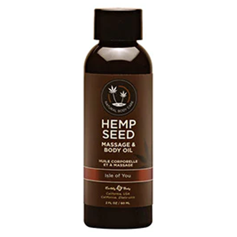 Hemp Seed Massage & Body Oil Isle of You 2 fl oz / 60 ml - Sexy Living