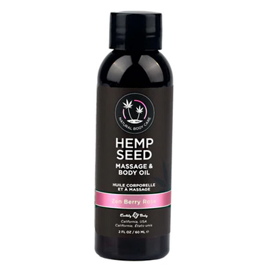 Massage Oil Zen Berry Rose 2 fl oz / 60 ml - Sexy Living