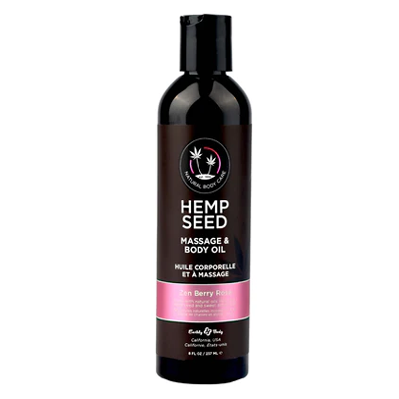 Massage Oil Zen Berry Rose 8 fl oz / 237 ml - Sexy Living