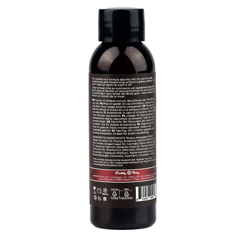 Massage Oil Kashmir Musk 2 fl oz / 60 ml - Sexy Living