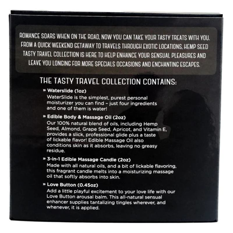 Tasty Travel Gift Set (2 oz, Strawberry Scent) - Sexy Living