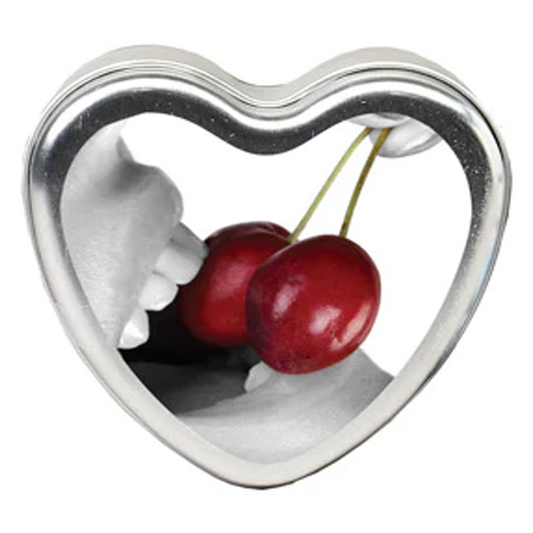 Edible Massage Candle Cherry 4 oz / 113 g - Sexy Living