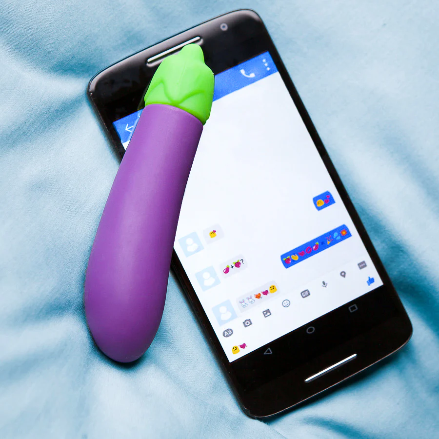 Eggplant Emojibator - Sexy Living